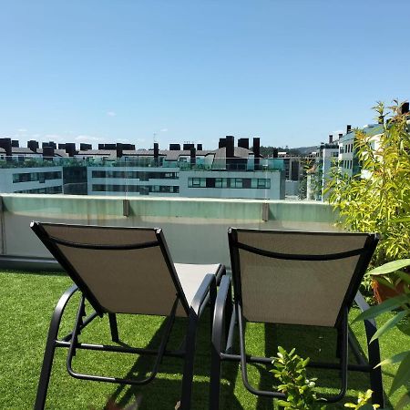 Preciosa Habitacionsuite En Atico Con Terraza II Santiago de Compostela Luaran gambar
