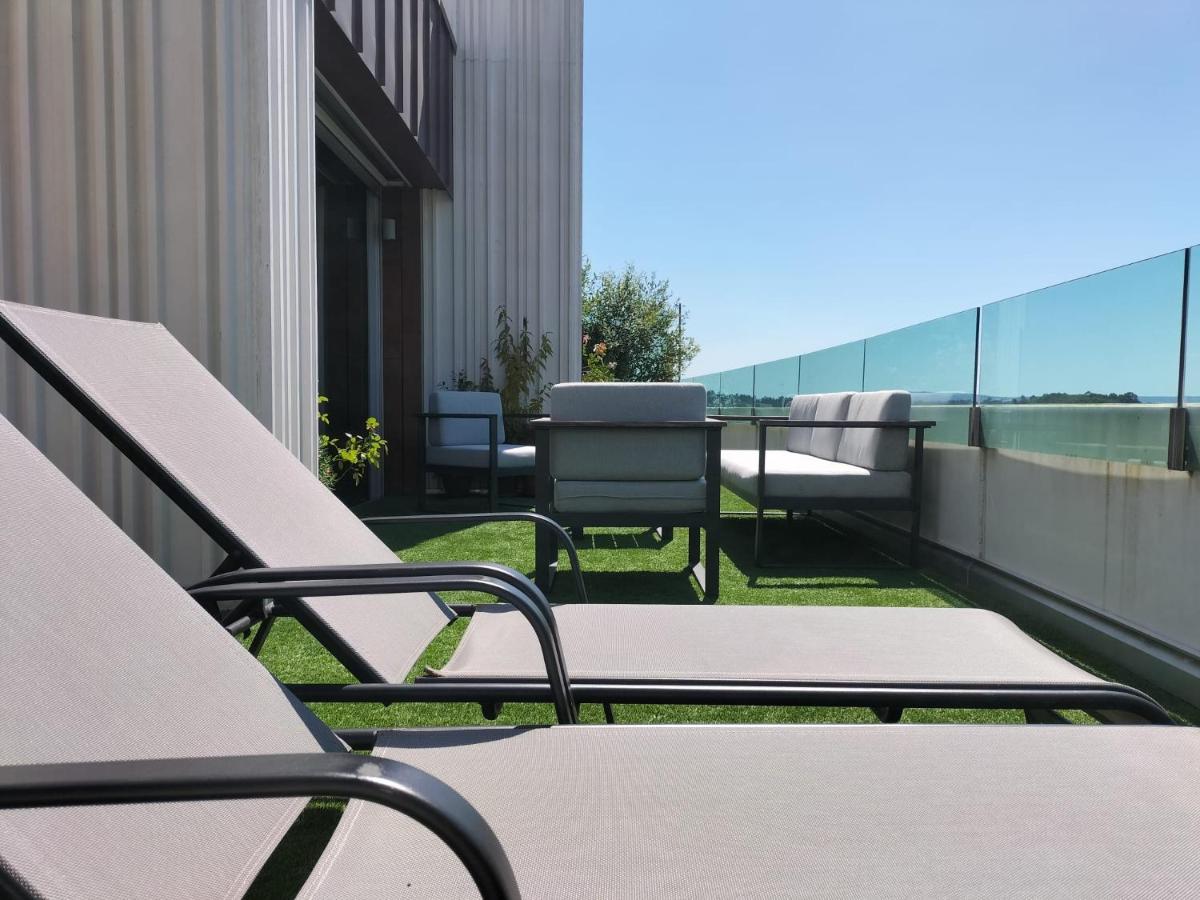 Preciosa Habitacionsuite En Atico Con Terraza II Santiago de Compostela Luaran gambar